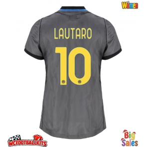 Inter Milan Lautaro Martinez #10 Replica Third Stadium Shirt for Women 2026-27 Short Sleeve